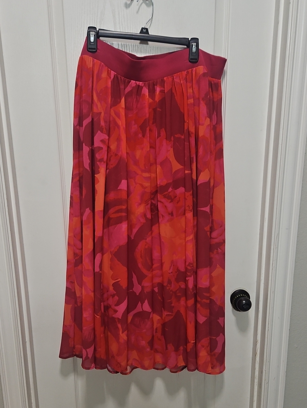 Torrid Floral Maxi Chiffon Skirt